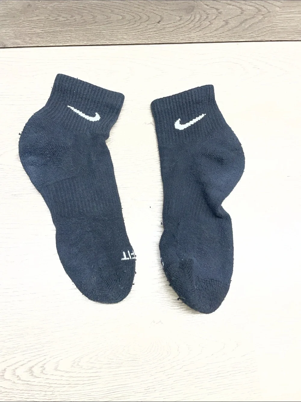 Nike Black Ankle Athletic Socks C34